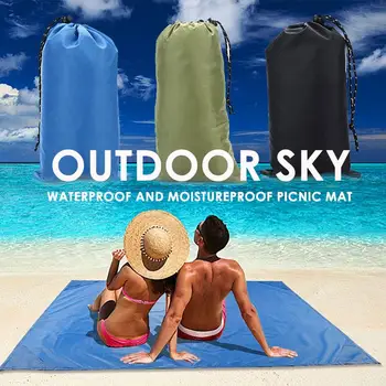 

Durable Single 210 Waterproof Oxford Cloth Picnic Mat Tent Folding Tent Camping Tent Travel Outdoor Sky Rodless Awning Hunting