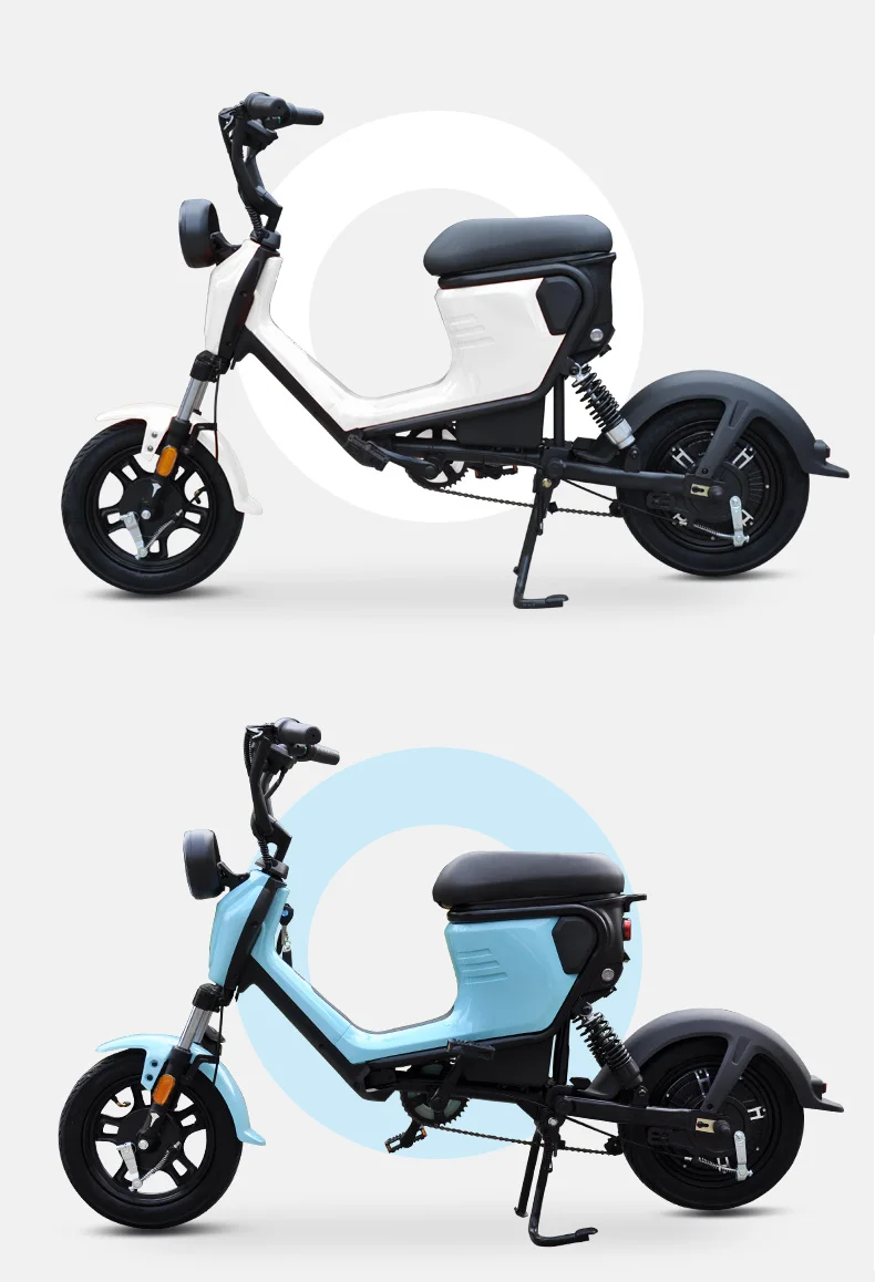 Электрический мотоцикл для взрослых, педали для путешествий, электрический велосипед 48 В, маленький литиевый аккумулятор, городской Женский электровелосипед