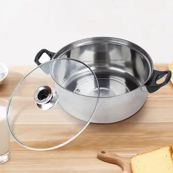 

12Pcs Stainless Steel Cookware Set High Quality Fry Pots Pans Saucepan Casserole Cooking Pot & Pan Sets Kitchen Cooking Sets HWC