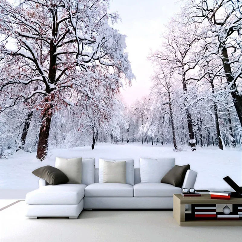 Custom-3D-Mural-Wallpaper-Beautiful-Winter-Snow-Landscape-Wall-Painting-Living-Room-TV-Backdrop-Wall-Modern