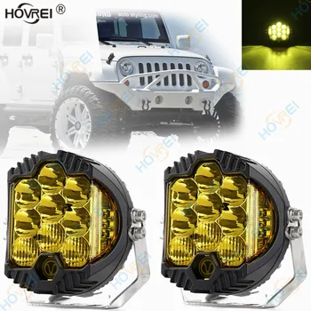 

5inch Car LED Work Light Bar Driving Lamp for Offroad Boat Tractor Truck 4x4 SUV ATV Fog Light 12V 24V Headlight Led Bar