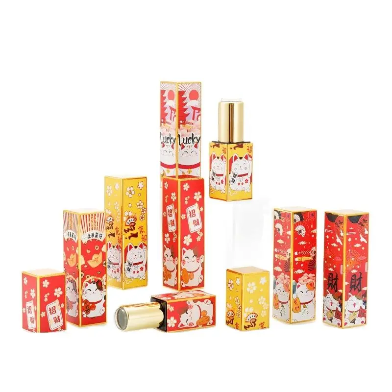 3D Printing Magnetic Lip Balm Tube Cosmetic Packaging DIY Lipstick tubes High Quality Empty Square Containers 20Pcs/Lot | Красота и