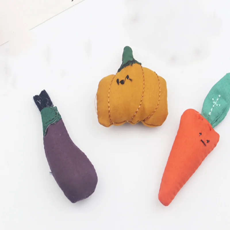 

10pcs/lot DIY Handmade cute Vegetables and fruits Padded Patches Appliques For Clothes Sewing Supplies DIY Hair Decoration
