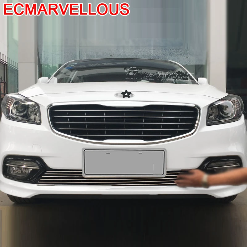 

Grille Automobile Decorative Modified Chromium Car Styling Accessory Accessories Protecter Decoration 16 17 18 19 FOR Kia K3