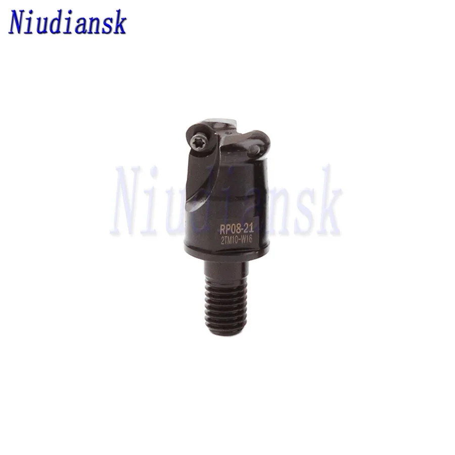 

1 шт. RP08-17-2TM8-W12 RP08-21-3TM10-W16 фрезерная головка RP08 токарный станок с ЧПУ, RPMT0802 вставки карбида фрезерный токарный инструмент костюм