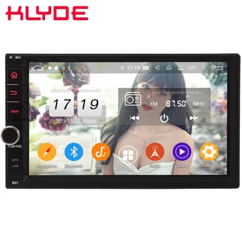 

Klyde 7" 4G WIFI Android 9.0 Octa Core 4GB+64GB DSP BT RDS 2DIN Universal Car DVD Player Stereo Radio For Nissan Hyundai Toyota