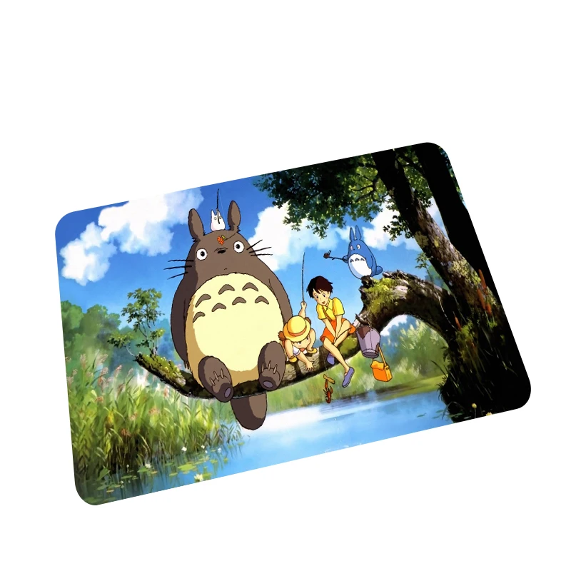 Мультяшный домашний коврик с принтом My Neighbor Totoro стелька кухонный для ванной