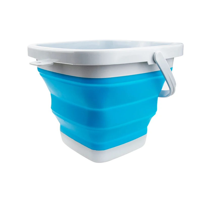 Balde de Silicone Dobrável para Lavagem do Carro Balde de Água Plástico Limpeza Pesca Dobrável Automático Detalhando Cuidados Acessórios 10l 5l 6 Cheap Balde p carro