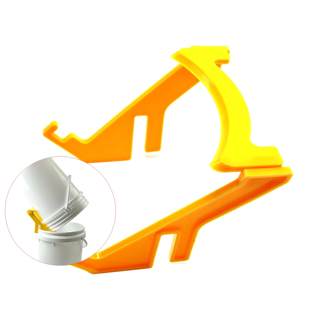 Plastic Bee Honey Tank Holder Bucket Rack Grip Frame Beekeeping Tools Equipment Barrel Pail Ring Clipper Handle Lifting beekeeping tools beekeeping accessories 1PCS