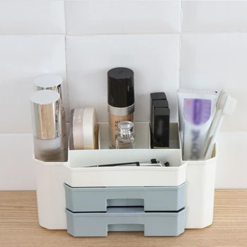 

Desktop Cosmetic Storage Box - Easily Organize Your Cosmetics, Jewelry and Hair Accessories