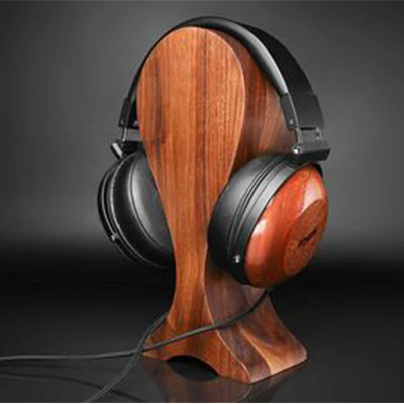 Североамериканский черный орех Hifi гарнитура наушники деревянная гарнитура стенд дисплей стенд