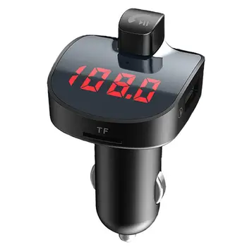 

Vehemo BBL08 Car Bluetooth Mp3 Fm Fm Transmitter Charger Car Fm Transmitter for AUX Input Auto TF Pin