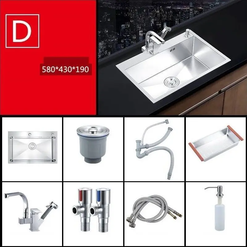 De Acero inoxidible Portatil портативная Кухонная мойка для овощей Wasbak Gootsteen Lavandino Lavabo Cuba Pia