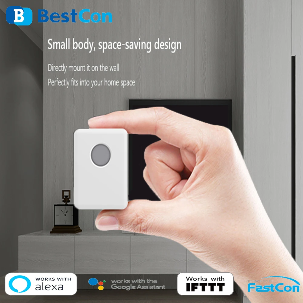 Новый универсальный беспроводной Таймер управления BroadLink BestCon SCB1E с Wi Fi настенный