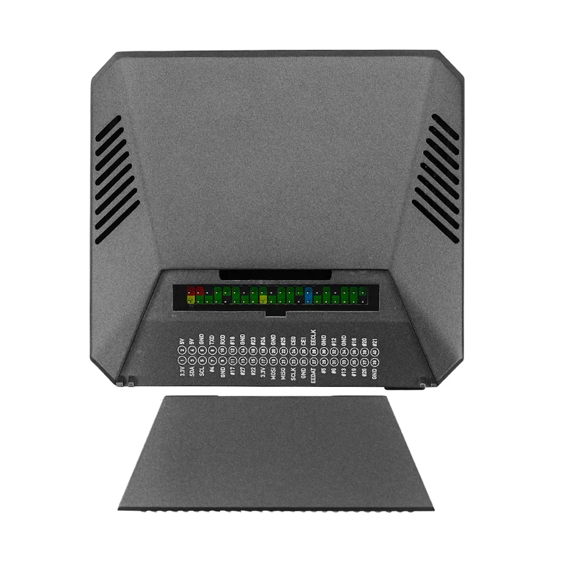 Argônio Um-caixa de Alumínio para Raspberry pi Modelo b M.2 Sata Ssd para Usb 3.0 Uasp Suporte Ventilador Embutido Rpi 4 - Imagem 3