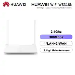HUAWEI – routeur/répéteur wi fi sans fil 2.4Ghz, 300Mbps, avec 2 antennes à Gain élevé, moins cher, WS318n 