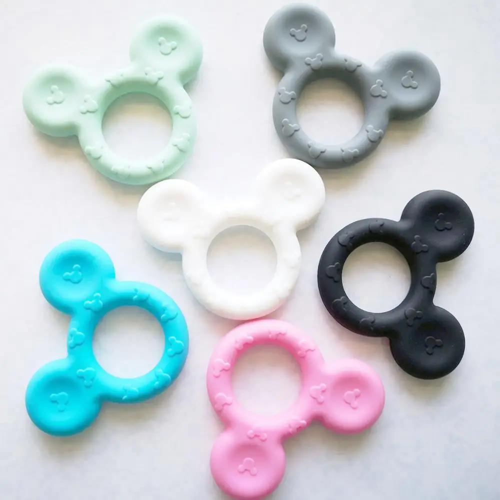10 шт. силиконовый Прорезыватель для зубов силиконовые игрушки прорезывания в