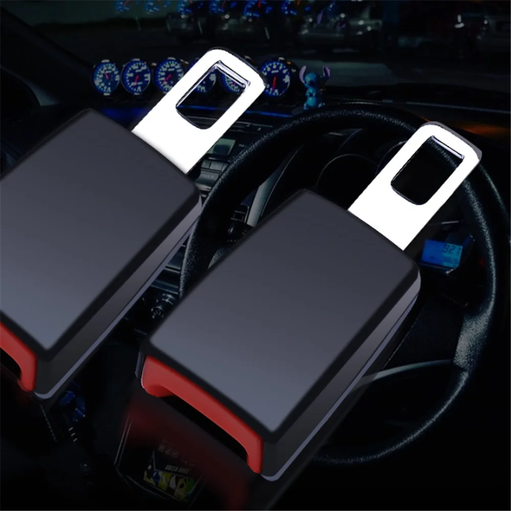 Seat Belt Tongue Insert Car seat belt straight lock tongue for Renault