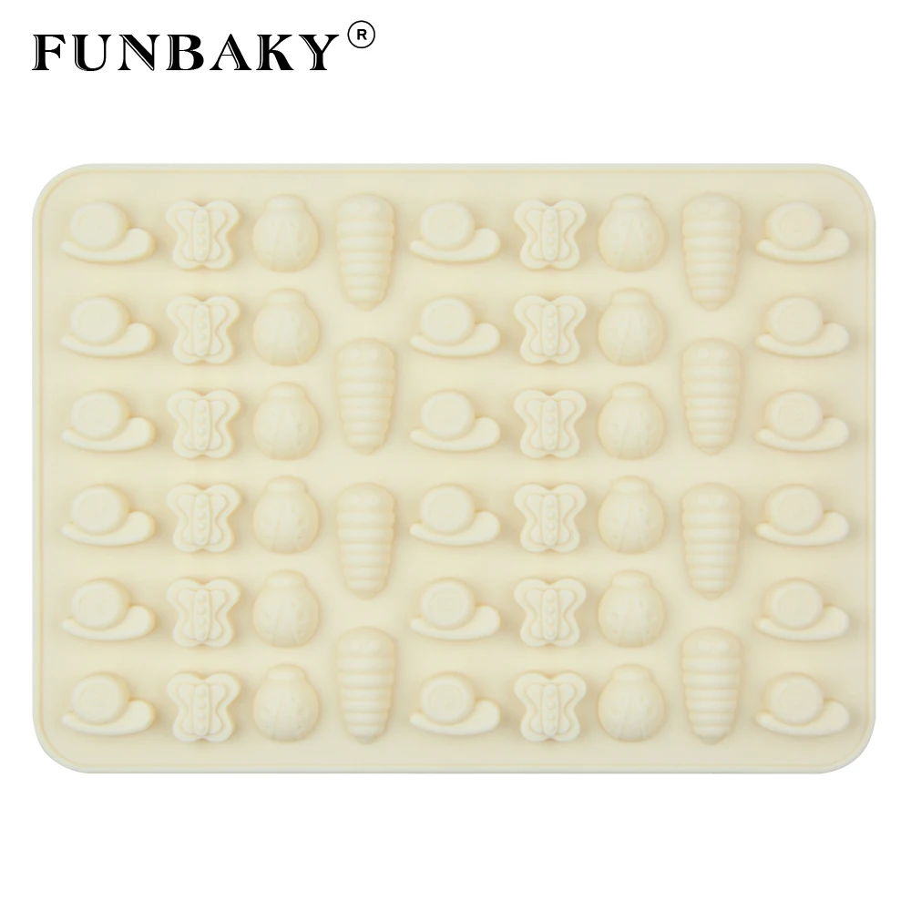 FUNBAKY детский день DIY силиконовая форма бабочки улитки в форме насекомого формочки
