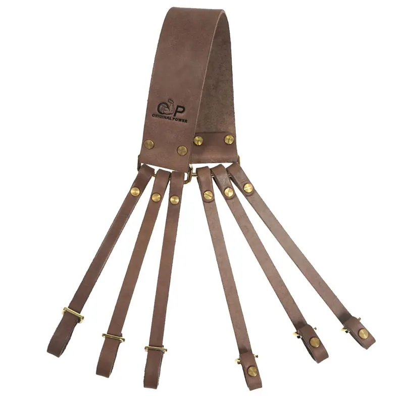 

Hunting Leather Hanger Duck Game Carrier Belt Holder Goose Bird Harness Leather Shoulder Strap Gun Accessories