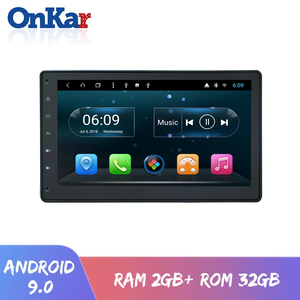 

ONKAR 1 DIN Android 9.0 For Dacia Renault Duster 2018 2019 2020 RAM 2GB ROM 32GB Car Head Unit GPS Built in Wifi Plug and play