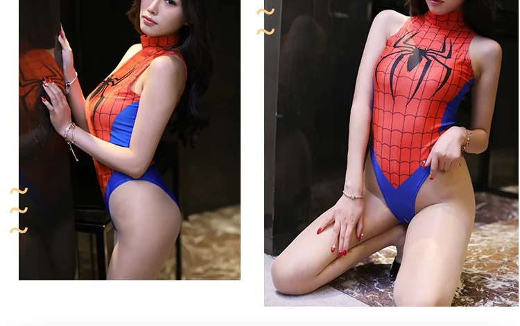 Костюм супергероя из фильма «Человек-паук», костюм для косплея, японские мягкие сексуальные ACGN для девочек