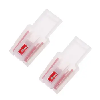 

2PCS Turntable Stylus Dynamic Magnetic Needle Record Player Reader Vinyl LP Gramophone Replacement Accessories