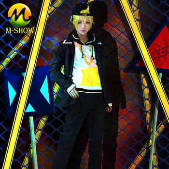 

Anime Cosplay Vocaloid Kagamine Len Cosplay Costume Vocaloid MAGIQUE MIRAI Cosplay Uniform Halloween Costume for Men Customized