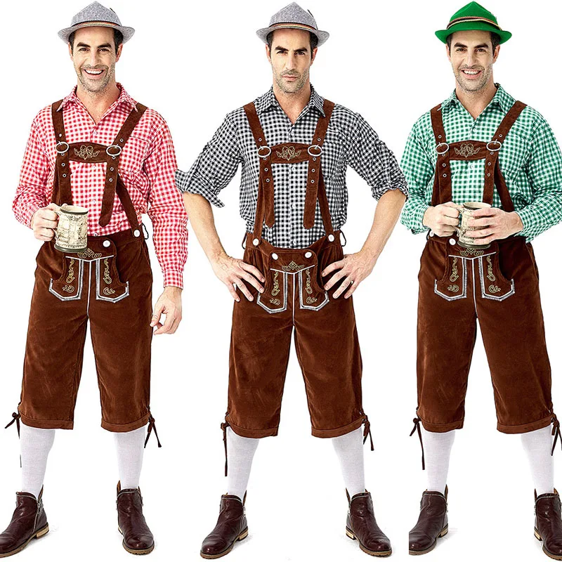 Роскошный баварийский традиционный фестиваль костюм на окotberfest Lederhosen для