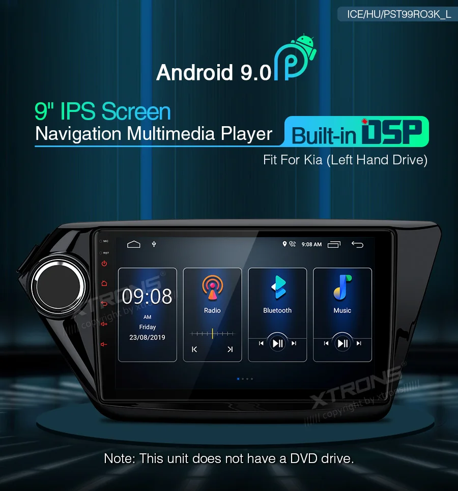 Cheap XTRONS 9"Android 9.0 IPS Screen Navigation Multimedia Player Built-in DSP Custom Fit for Kia Rio K2 (Left Hand Drive) RCA NO DVD 0 Cheap XTRONS 9"Android 9.0 IPS Screen Navigation Multimedia Player Built-in DSP Custom Fit for Kia Rio K2 (Left Hand Drive) RCA NO DVD 0