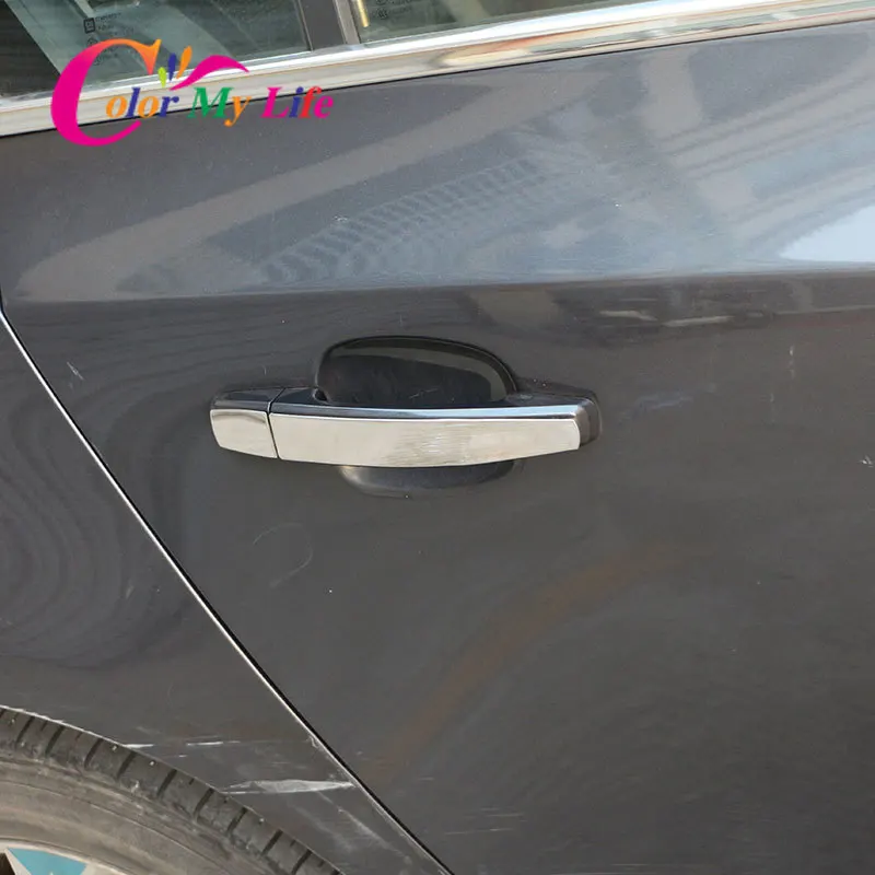 Наклейка на дверную ручку из нержавеющей стали для Opel Zafira Astra Insignia Vauxhall Mokka ASTRA J Cruze