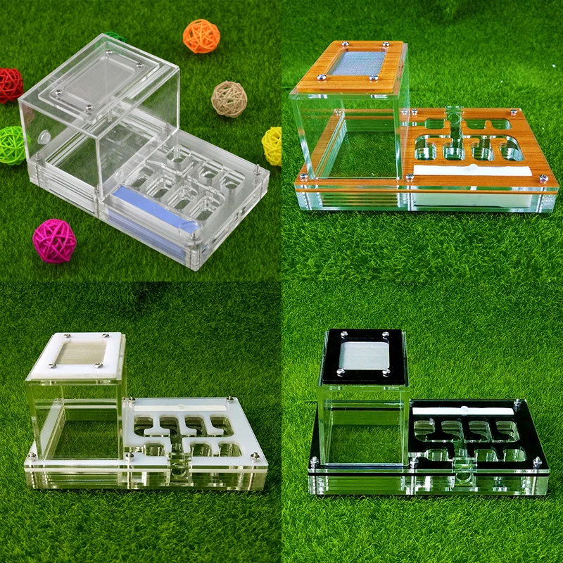 

Transparent Moisturizing Ant Farm Acrylic Plane Ant Nest Ant Palace Small Community Breeding Nest