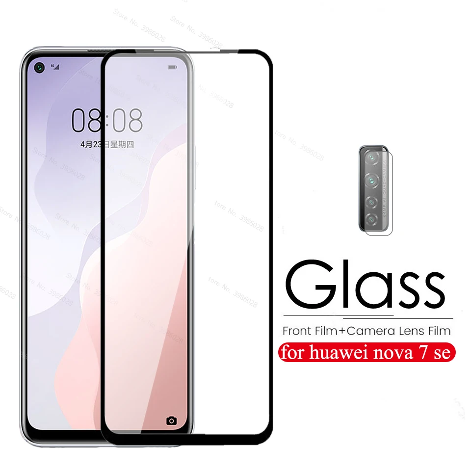 2в1 стекло для объектива камеры huawei nova 7se 2020 nova7 nova7se hwawei hauwei 6 5 &quotзащитное полное