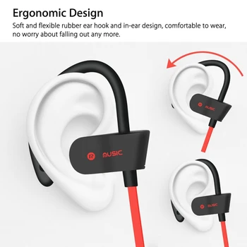 

2020 Bluetooth Headphones Best Wireless Sports Earphones Waterproof Anti-Fall HD Stereo Over-Ear Earphone