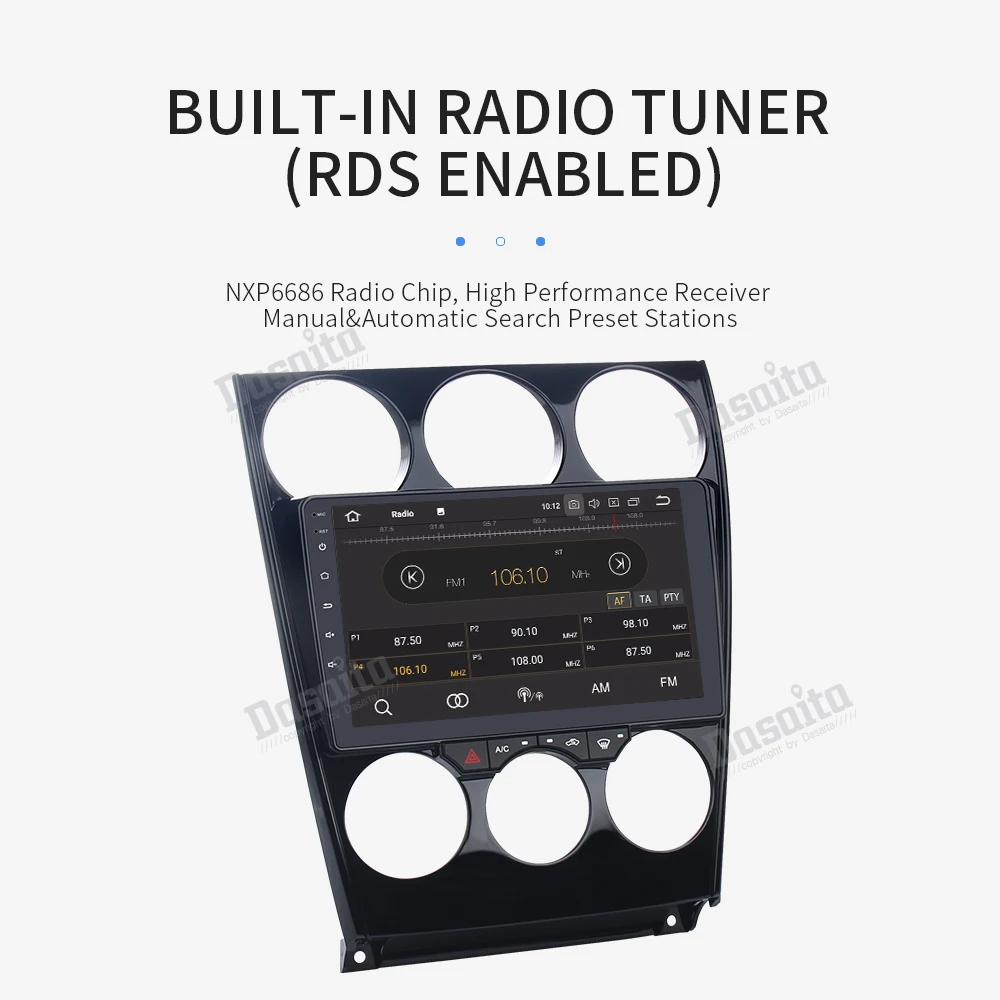 Excellent 9" HD Digital Built-in GPS Bluetooth Car Radio Android 9.0 for Mazda 6 2006 2007 2008 2009 2010 2011 2012 2013 with Octa core 7 Excellent 9" HD Digital Built-in GPS Bluetooth Car Radio Android 9.0 for Mazda 6 2006 2007 2008 2009 2010 2011 2012 2013 with Octa core 7