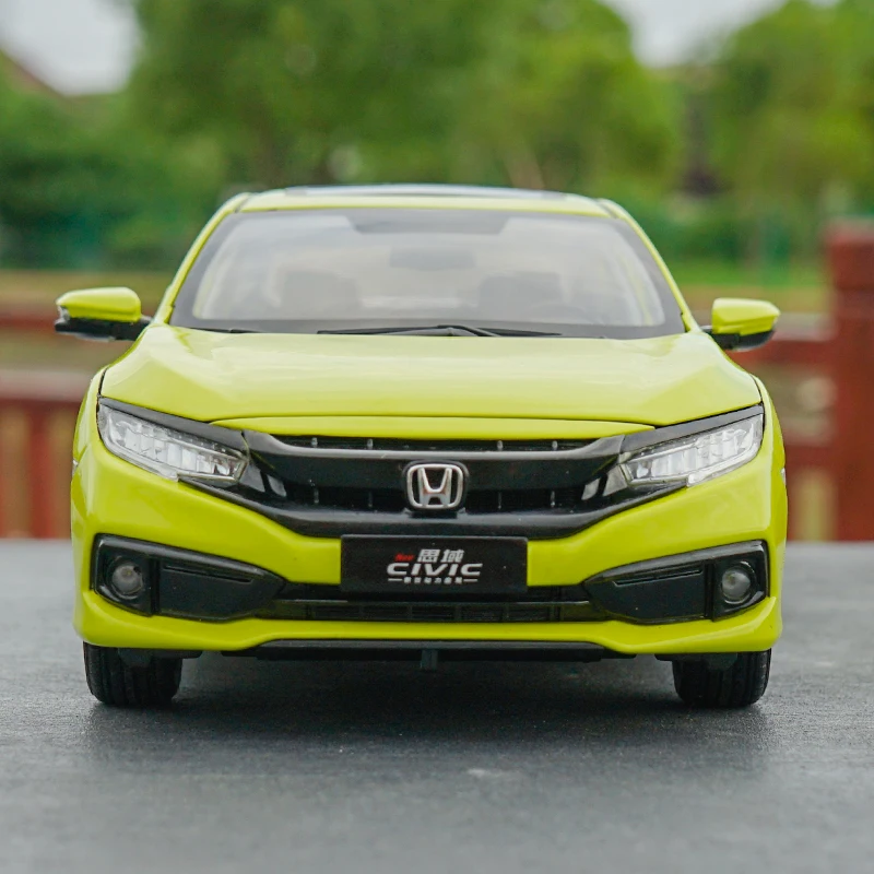 1:18 высокое тщательное Honda CIVIC сплав модель автомобиля статические металлические модельные автомобили с оригинальной коробкой