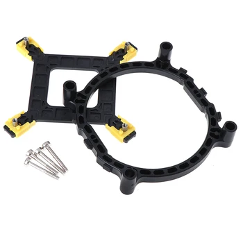 

Desktop Computer CPU Heatsink Cooling Fan Mounting Bracket Holder Base Backplate Kit For Intel 2011 Socket CPU Cooler Fan hot