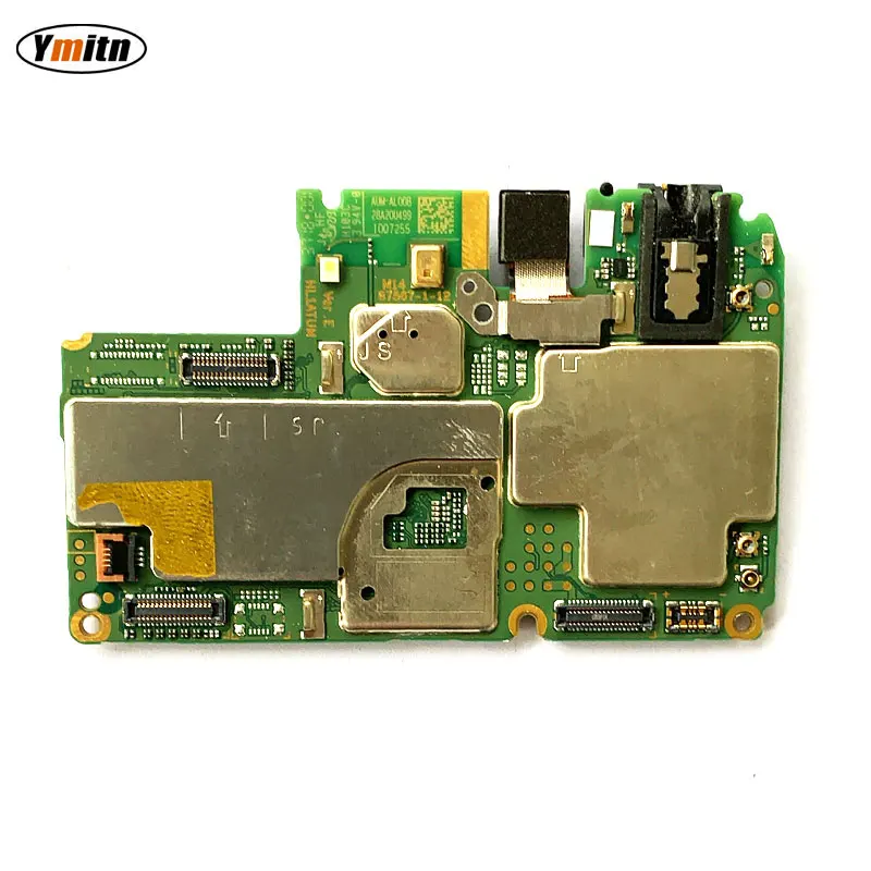 Ymitn электронная панель Материнская плата разблокированная с чипами схемы гибкий кабель для huawei Honor 7a AUM-AL00 AUM-AL20