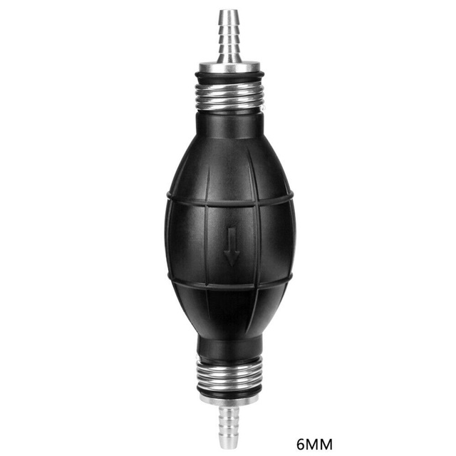Pump 6mm 8mm 10mm 12mm Rubber Aluminum Hand Fuel Pump Line Hand Primer Bulb All Fuels For Car Boat Marine Outboard