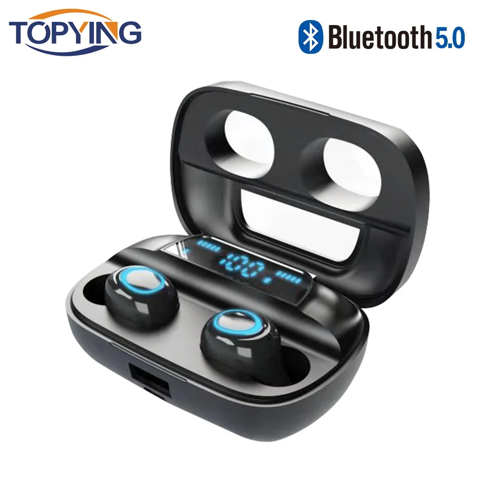 TOPYING TP02 мини наушники TWS Bluetooth 5 0 Наушники Hi Fi стерео Беспроводная гарнитура IPX5
