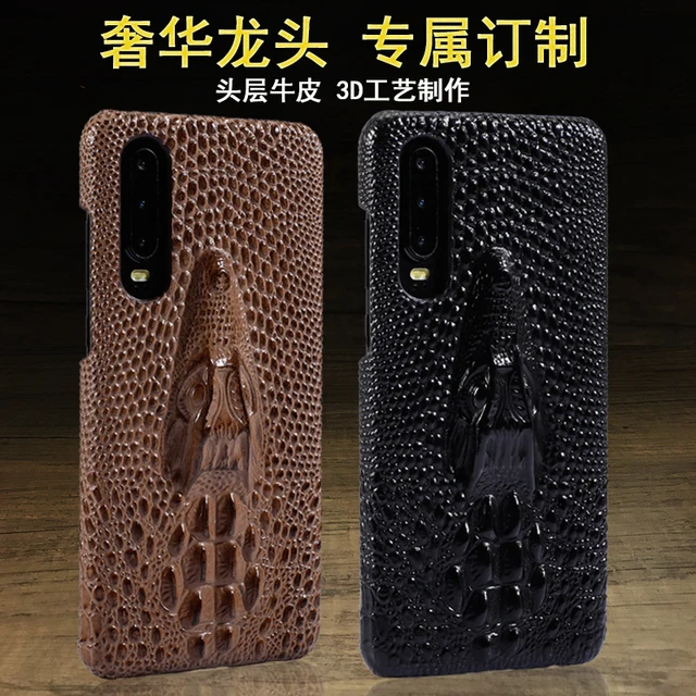 $US $13.74 BestNull For Hua Wei P30 Genuine Leather Case Cowhide 3D faucet Back cover case For Huawei P30 Pro 