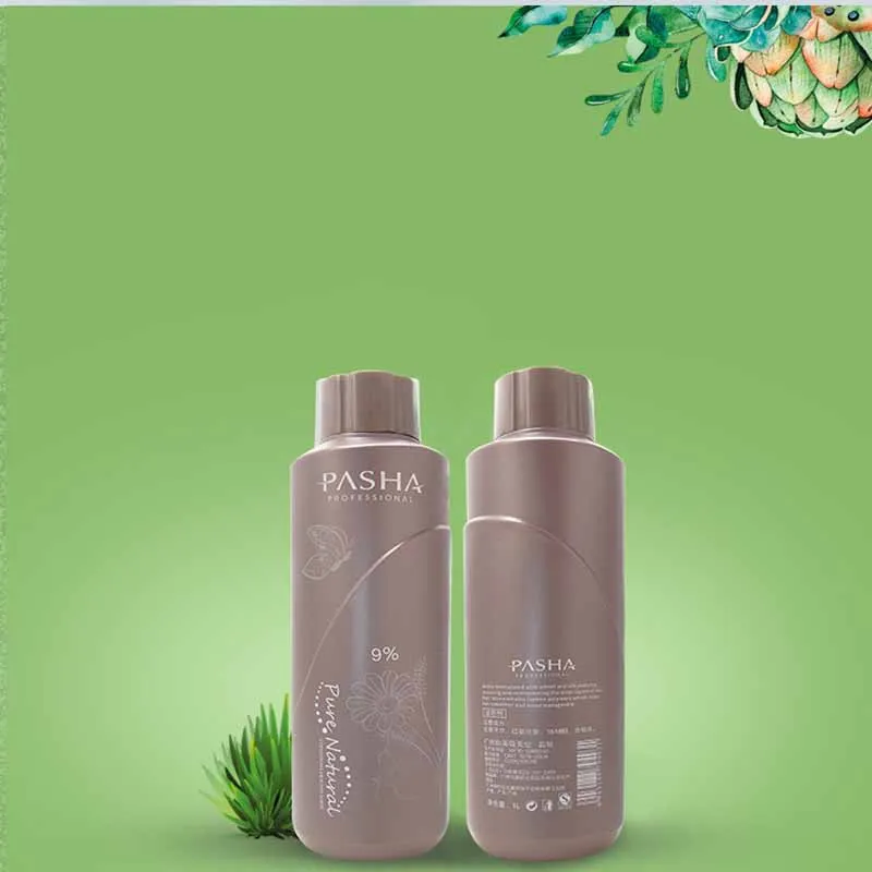 Yimeizi's new hot- двухкислородный молочный аромат без раздражения нулевого повреждения окрашивания волос агент 1000 мл