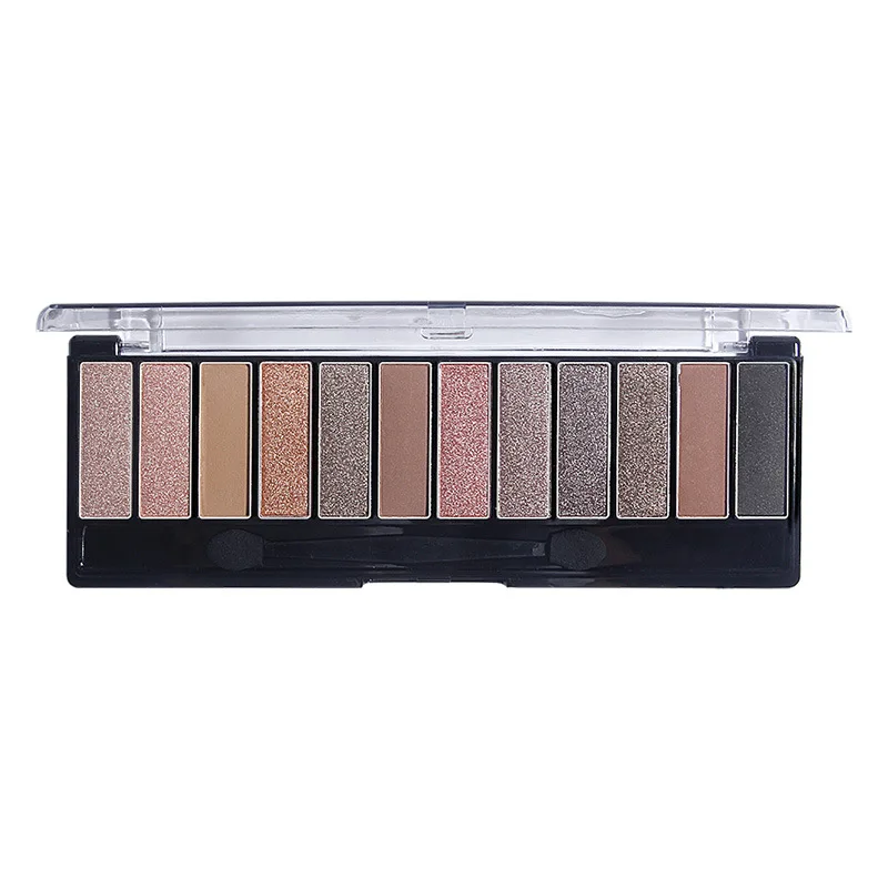 

Highlight 12-Color Sunset Rose Eyeshadow Compact Beginner Matte Makeup Eyeshadow Compact glitter eyeshadow colors palette