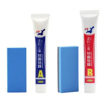 

2Pcs Professional Car Body Compound Paste Set Paint Scratch Repair Remover