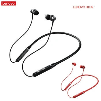 

Original Lenovo HX05 Bluetooth Headphone Wireless Earphone BT5.0 Sports Sweatproof Headset IPX5 with Mic Noise Cancelling