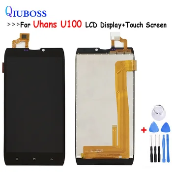

4.7"For Uhans U100 LCD Display + Touch Screen Digitizer Assembly Panel Digital Replacemen +Free tools