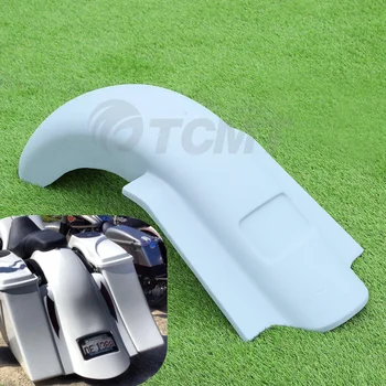 

Motorcycle 4" Extended Rear Fender Overlay Cover For Harley Road King Electra Glide Road Glide Ultra-Classic Street 2014-2020