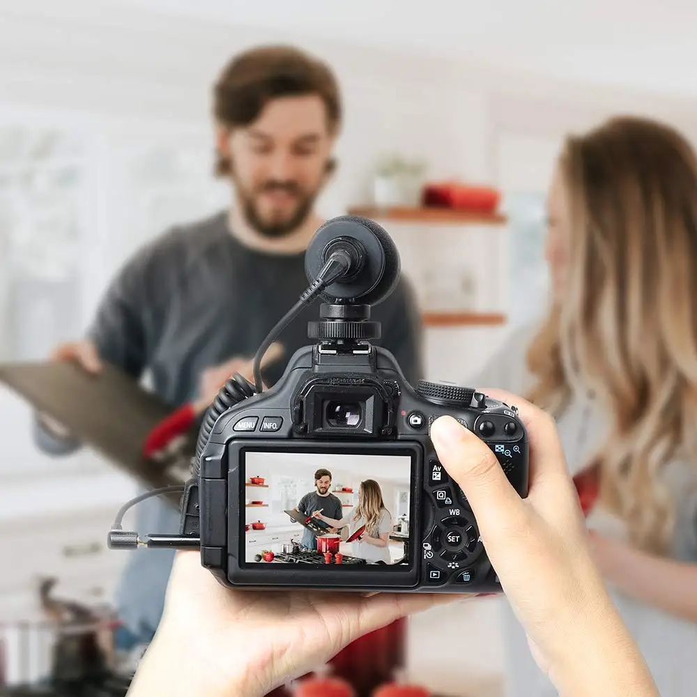 MAONO CM10 камера Микрофон для смартфона конденсаторный дробовик видео микрофон для интервью для Canon Nikon DSLR камера видеокамера ПК