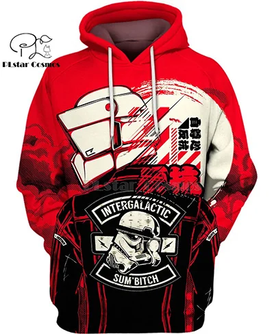 hoodies PLstar Cosmos, Звездные войны, 3d толстовки/толстовка, Зимний пуловер с длинными рукавами, Модный Harajuku streetwear-3 - Цвет: hoodies