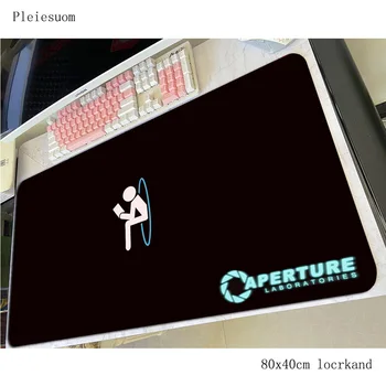 

portal 2 mousepad gamer Professional 800x400mm gaming mouse pad Beautiful notebook pc accessories laptop padmouse ergonomic mat